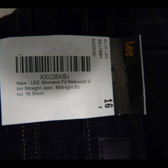 Lee Women's Fit Rebound Slim Straight Jeans!16 - Picture 2 of 4